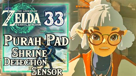 tears of the kingdom sensor testing|zelda testing sensor youtube.